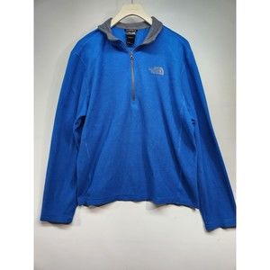 The North Face Mens Lightweight Blue Fleece Medium